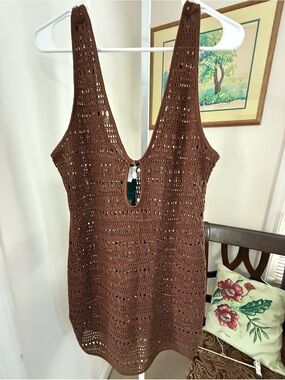 Wild Fable Crochet Cover-Up Dress. NWT. Size XL.